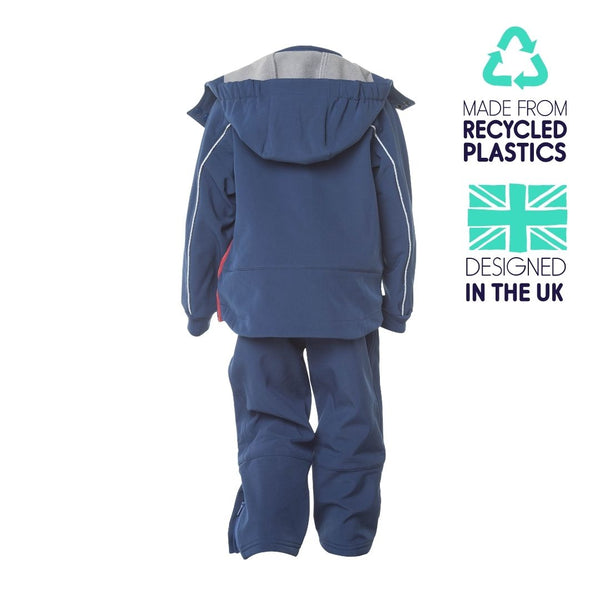 waterproof eco hooded top- all seasons - Ink
