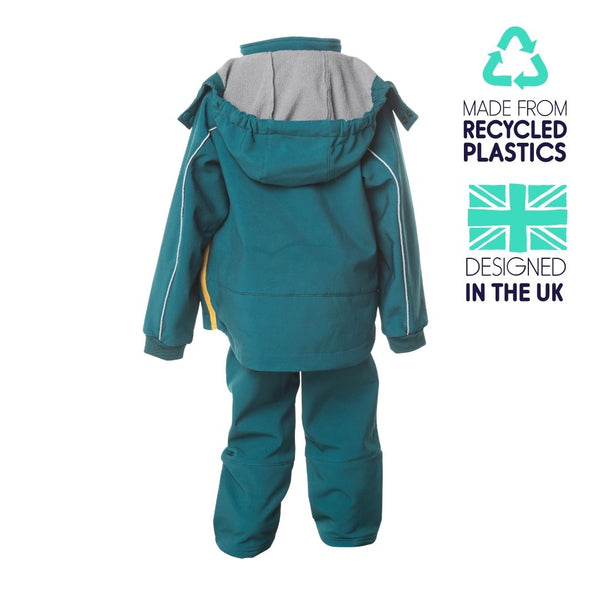 waterproof eco hooded top - all seasons - forest