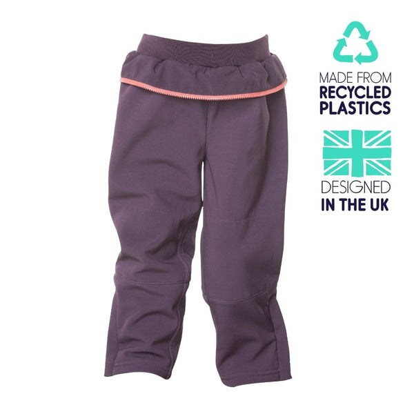 waterproof eco trouser - all seasons - plum