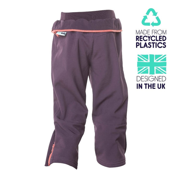 waterproof eco trouser - all seasons - plum