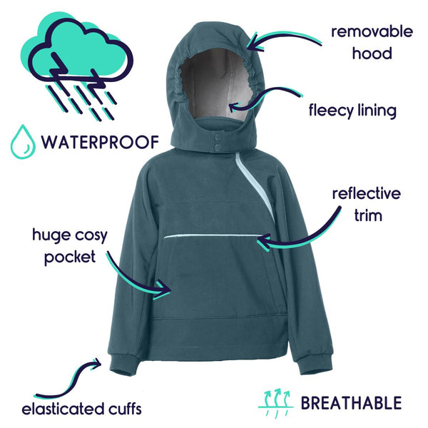 waterproof eco hooded top - all seasons - fellside