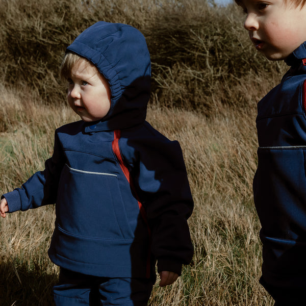 waterproof eco hooded top- all seasons - Ink