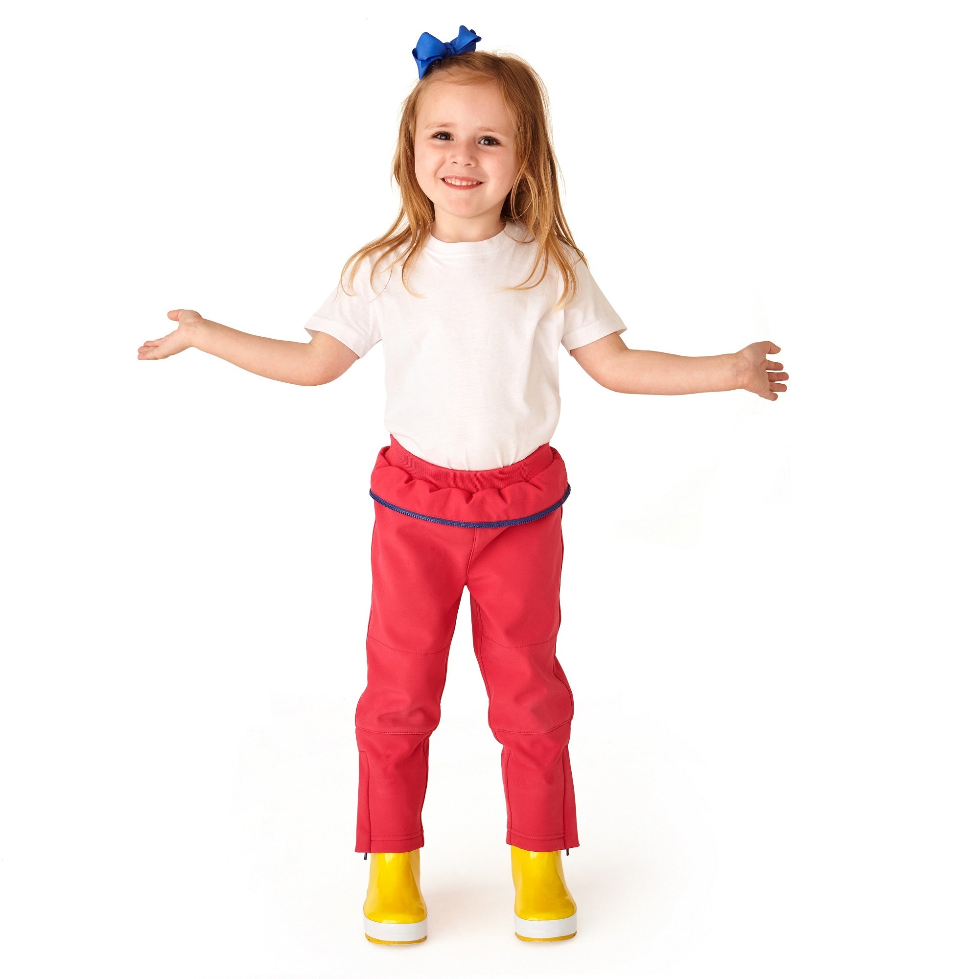 Girls sale red trousers